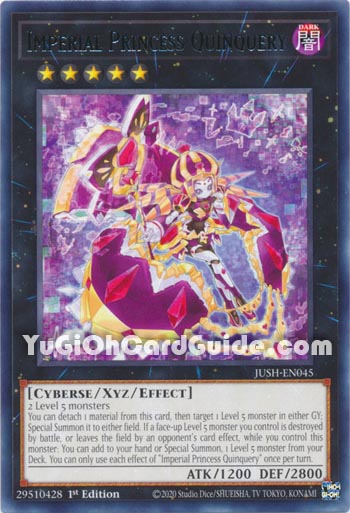 Yu-Gi-Oh Card: Imperial Princess Quinquery