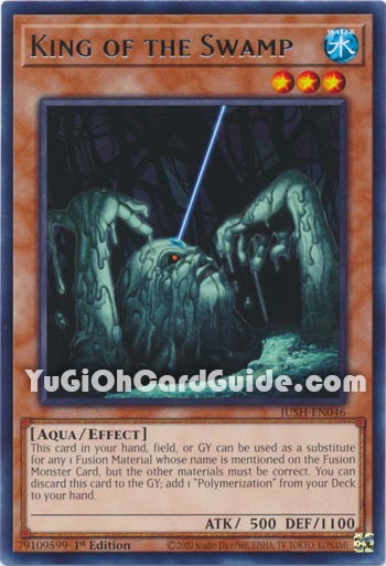 Yu-Gi-Oh Card: King of the Swamp