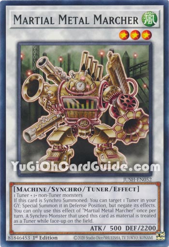 Yu-Gi-Oh Card: Martial Metal Marcher