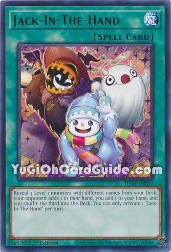 Yu-Gi-Oh Card: Jack-In-The-Hand