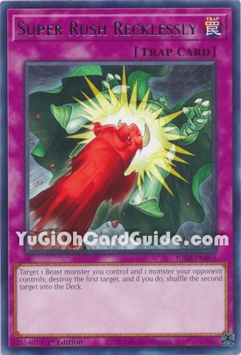 Yu-Gi-Oh Card: Super Rush Recklessly