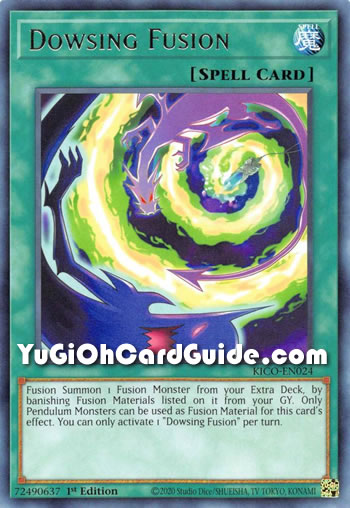 Yu-Gi-Oh Card: Dowsing Fusion