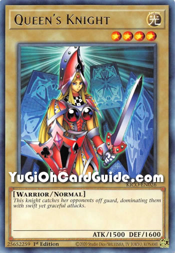Yu-Gi-Oh Card: Queen's Knight