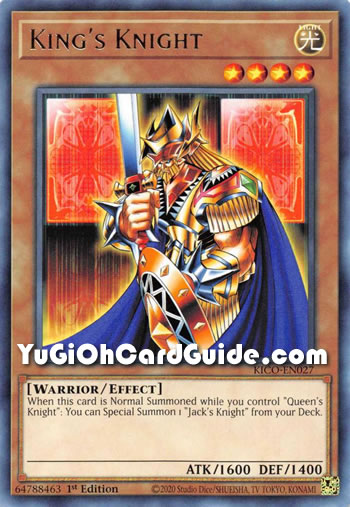 Yu-Gi-Oh Card: King's Knight