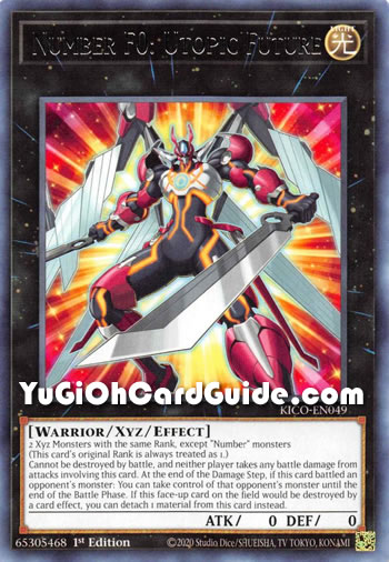 Yu-Gi-Oh Card: Number F0: Utopic Future