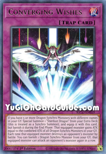 Yu-Gi-Oh Card: Converging Wishes