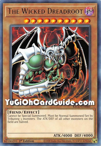 Yu-Gi-Oh Card: The Wicked Dreadroot