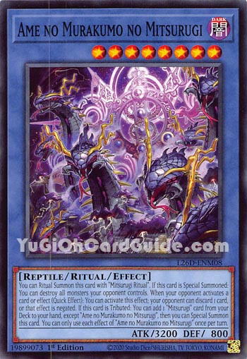 Yu-Gi-Oh Card: Ame no Murakumo no Mitsurugi