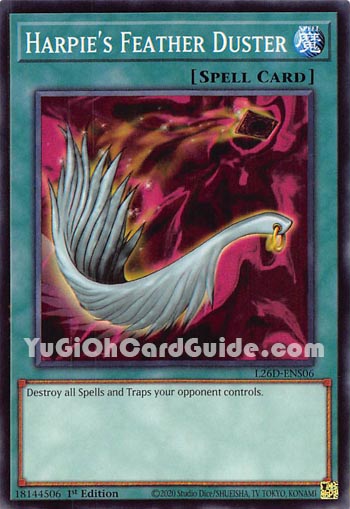 Yu-Gi-Oh Card: Harpie's Feather Duster