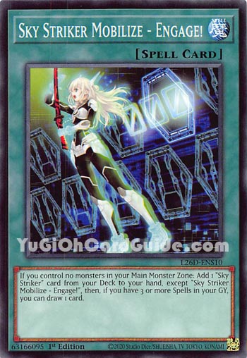Yu-Gi-Oh Card: Sky Striker Mobilize - Engage!