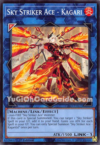 Yu-Gi-Oh Card: Sky Striker Ace - Kagari