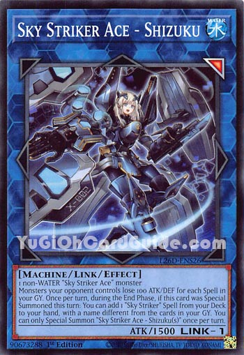 Yu-Gi-Oh Card: Sky Striker Ace - Shizuku