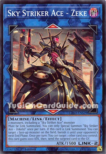 Yu-Gi-Oh Card: Sky Striker Ace - Zeke
