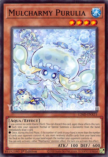 Yu-Gi-Oh Card: Mulcharmy Purulia