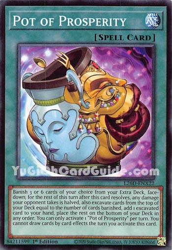 Yu-Gi-Oh Card: Pot of Prosperity