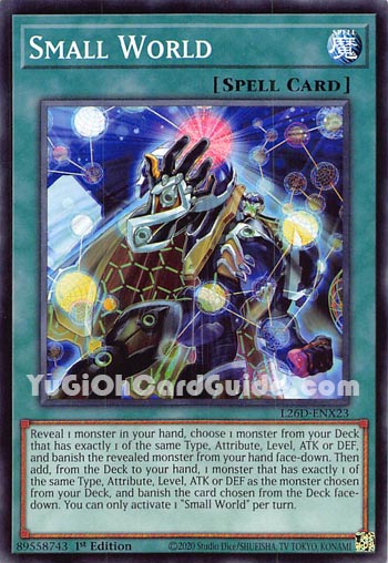 Yu-Gi-Oh Card: Small World