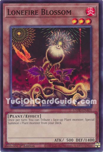 Yu-Gi-Oh Card: Lonefire Blossom