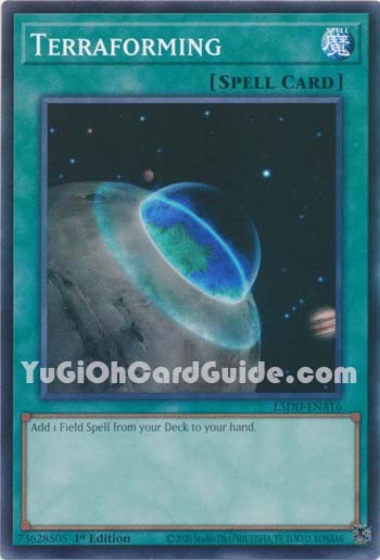 Yu-Gi-Oh Card: Terraforming