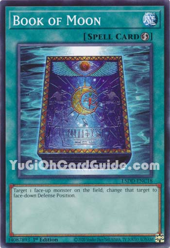 Yu-Gi-Oh Card: Book of Moon
