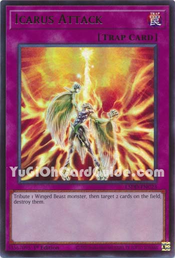 Yu-Gi-Oh Card: Icarus Attack
