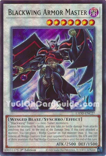 Yu-Gi-Oh Card: Blackwing Armor Master