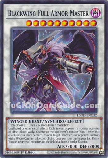 Yu-Gi-Oh Card: Blackwing Full Armor Master