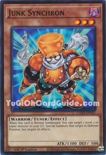 Yu-Gi-Oh Card: Junk Synchron
