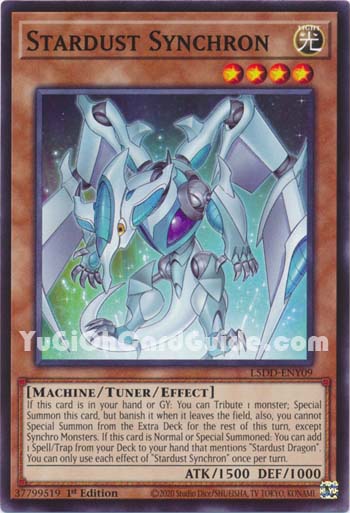 Yu-Gi-Oh Card: Stardust Synchron
