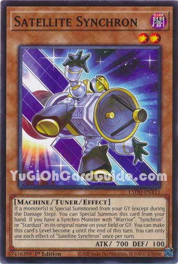 Yu-Gi-Oh Card: Satellite Synchron