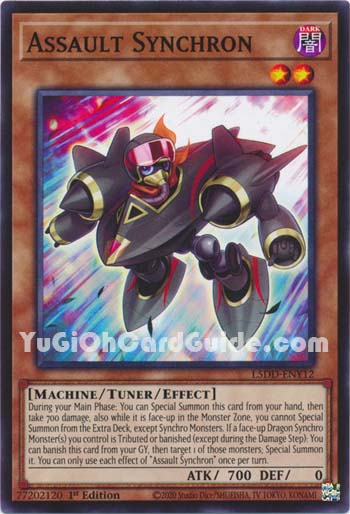 Yu-Gi-Oh Card: Assault Synchron