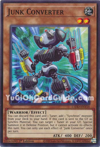 Yu-Gi-Oh Card: Junk Converter