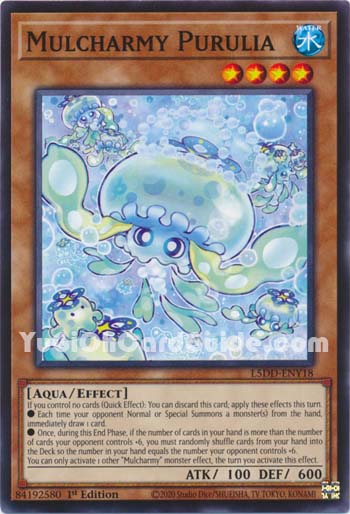 Yu-Gi-Oh Card: Mulcharmy Purulia