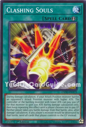 Yu-Gi-Oh Card: Clashing Souls