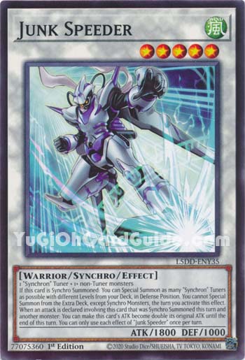 Yu-Gi-Oh Card: Junk Speeder