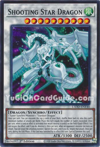 Yu-Gi-Oh Card: Shooting Star Dragon
