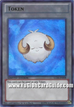 Yu-Gi-Oh Card: Token (White Lamb Token)