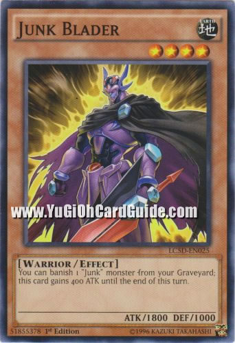 Yu-Gi-Oh Card: Junk Blader