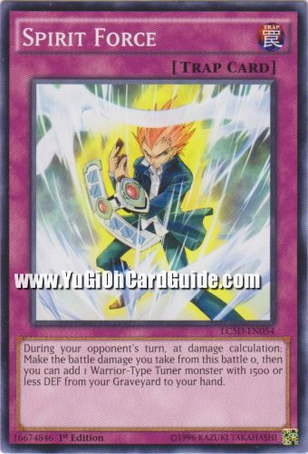 Yu-Gi-Oh Card: Spirit Force