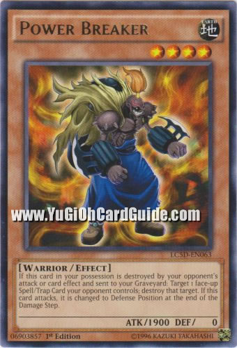 Yu-Gi-Oh Card: Power Breaker