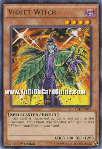 Yu-Gi-Oh Card: Violet Witch