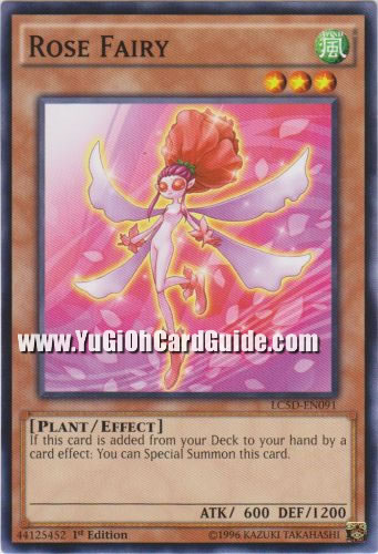 Yu-Gi-Oh Card: Rose Fairy