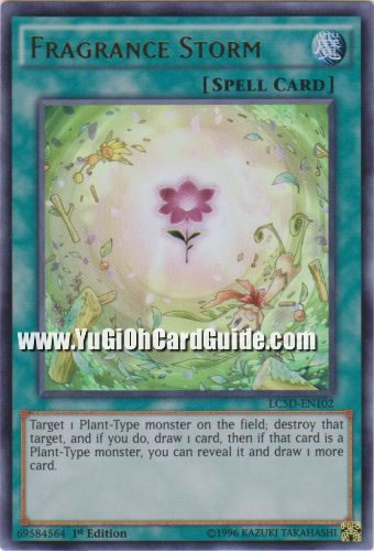 Yu-Gi-Oh Card: Fragrance Storm