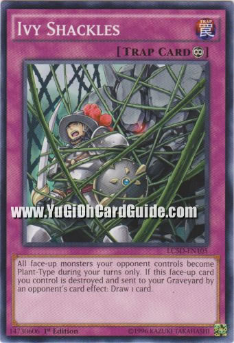 Yu-Gi-Oh Card: Ivy Shackles