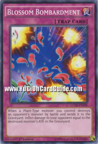Yu-Gi-Oh Card: Blossom Bombardment
