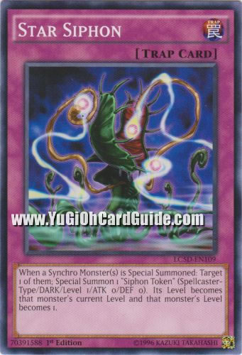Yu-Gi-Oh Card: Star Siphon