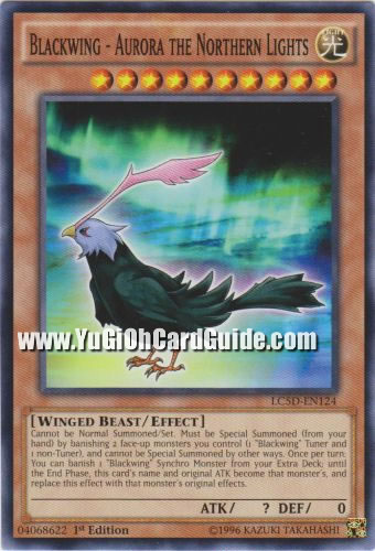 Yu-Gi-Oh Card: Blackwing - Aurora the Northern Lights