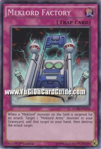 Yu-Gi-Oh Card: Meklord Factory