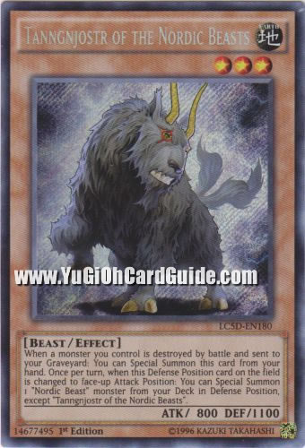 Yu-Gi-Oh! Tanngnjostr of the Nordic Beasts