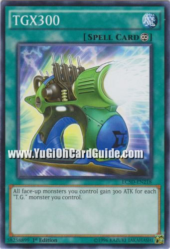 Yu-Gi-Oh Card: TGX300