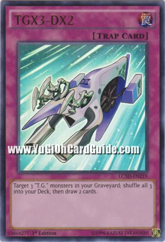 Yu-Gi-Oh Card: TGX3-DX2